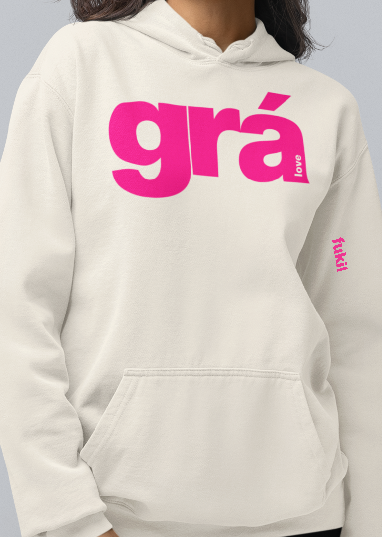 fukil grá hoodie