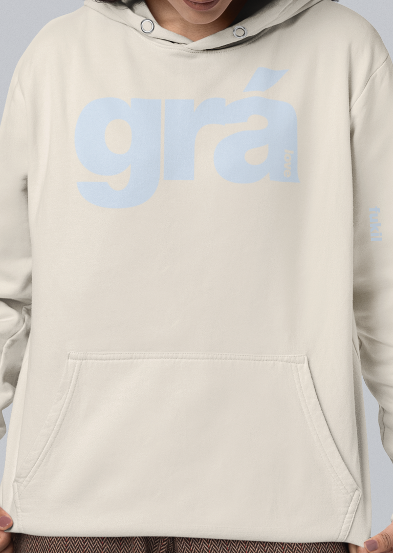 fukil grá hoodie