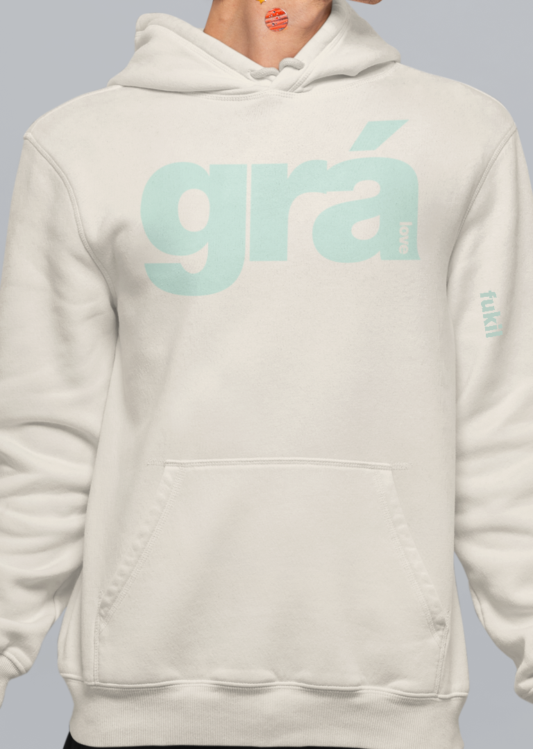 fukil grá hoodie