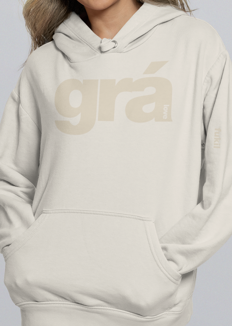 fukil grá hoodie