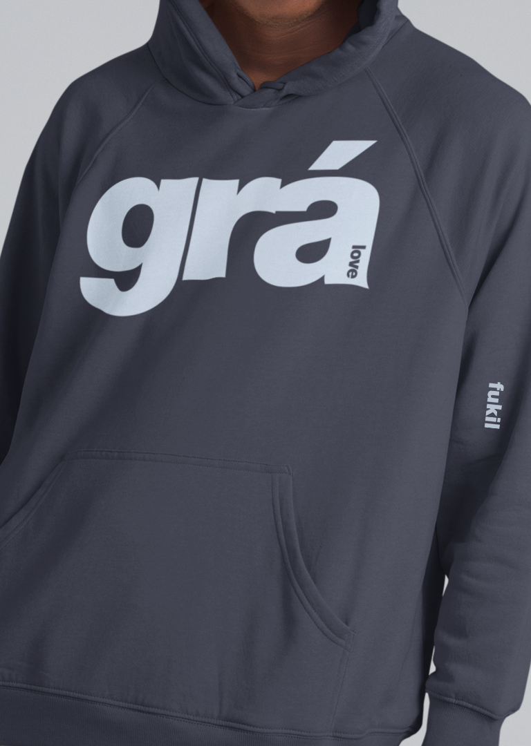 fukil grá hoodie