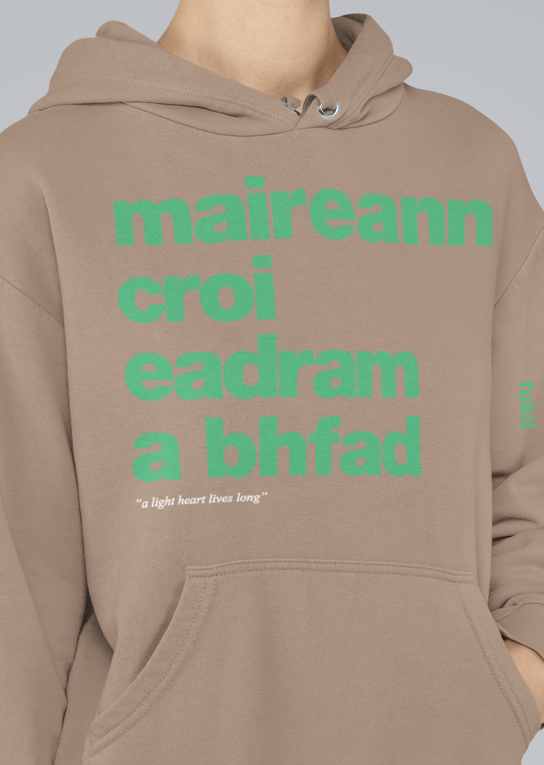 fukil maireann croí hoodie