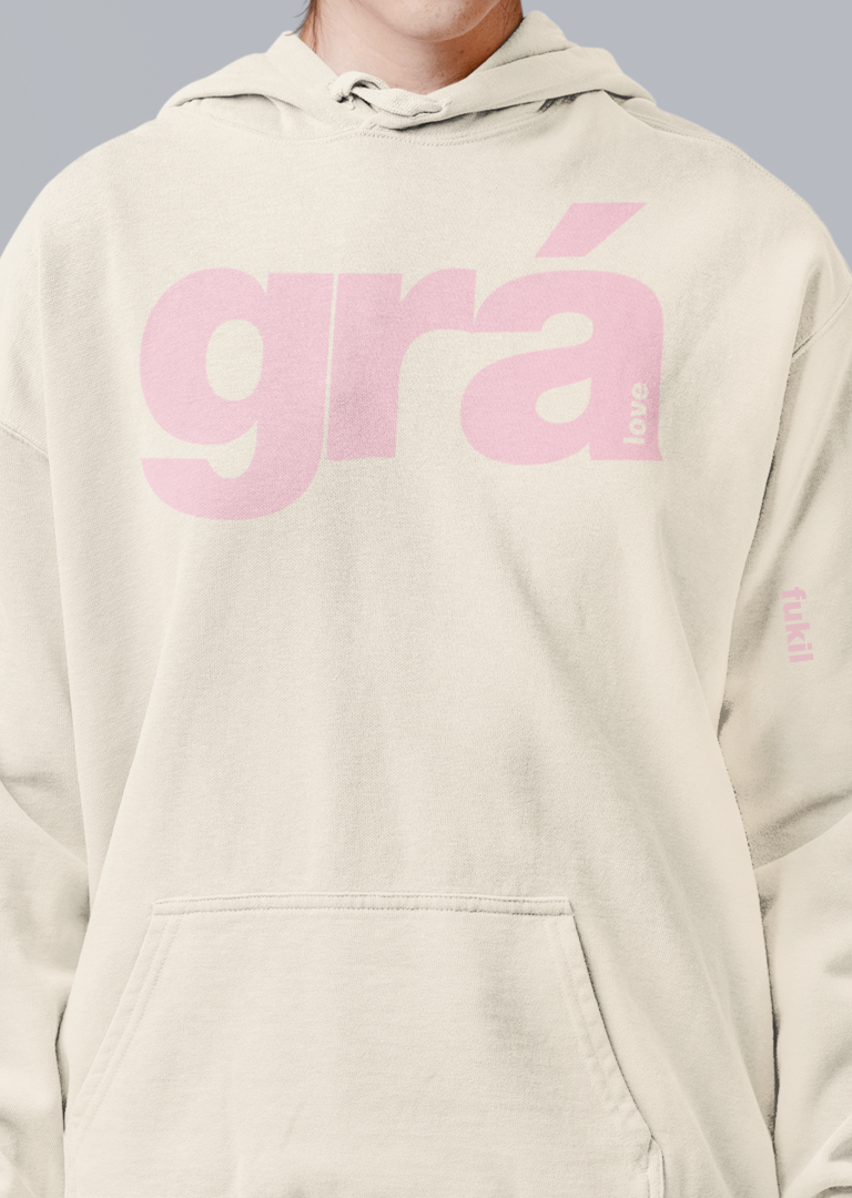 fukil grá hoodie