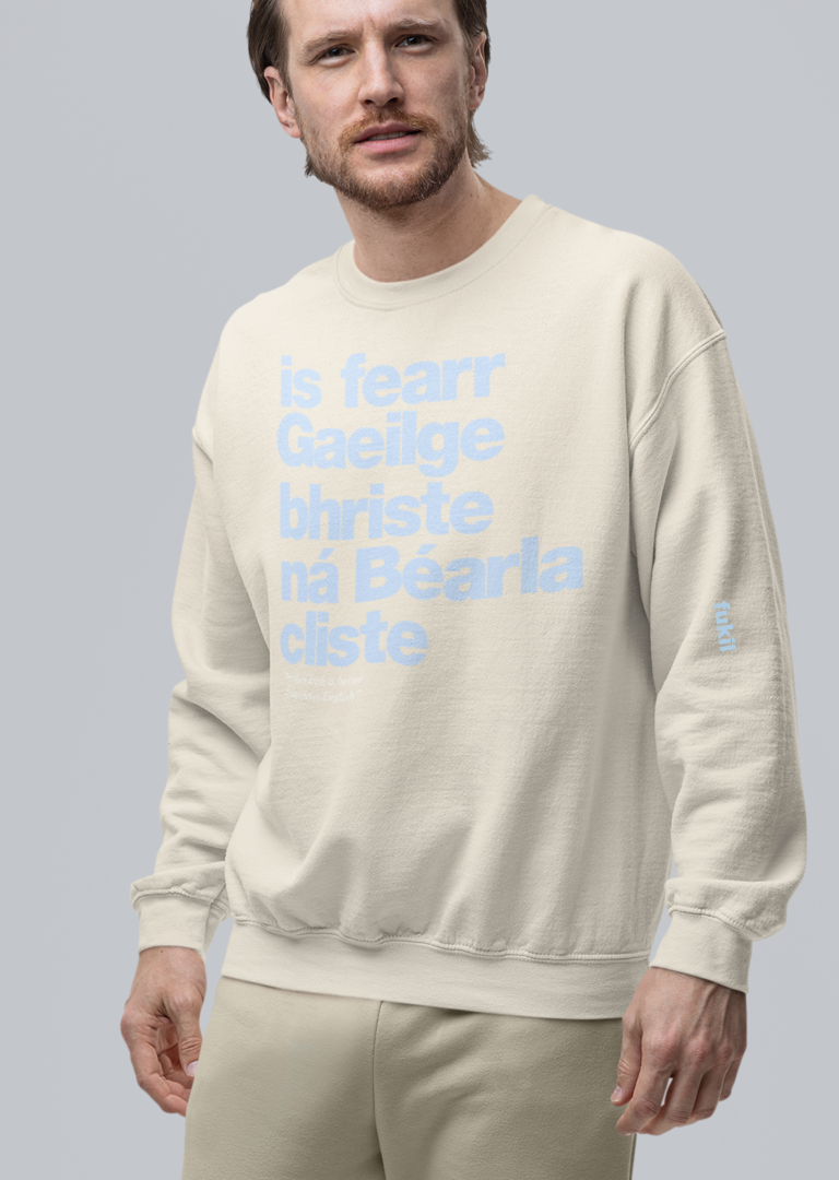 fukil Gaeilge bhriste sweatshirt