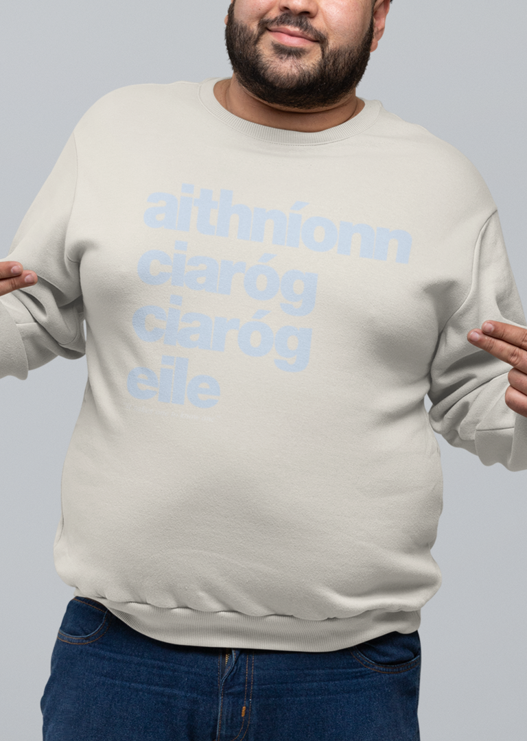 fukil aithníonn ciaróg sweatshirt
