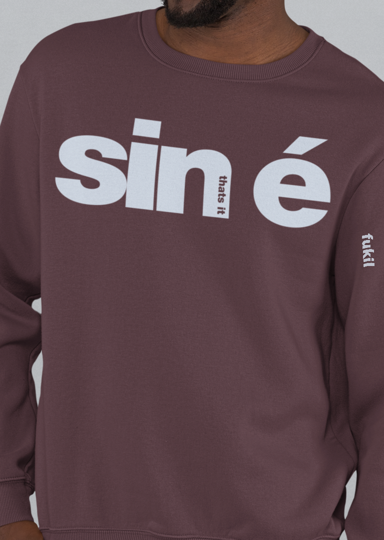 fukil sin é sweatshirt
