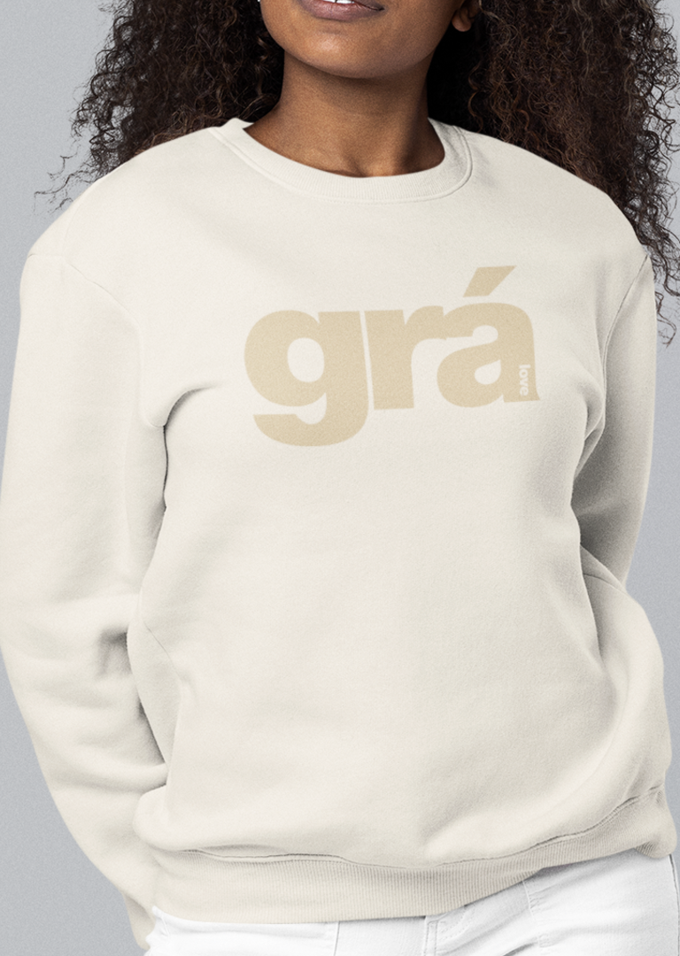 fukil grá sweatshirt
