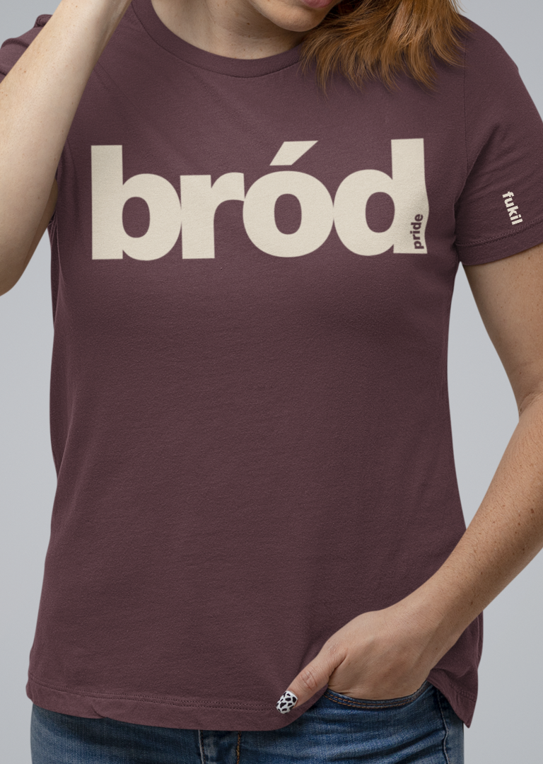 fukil bród t-shirt