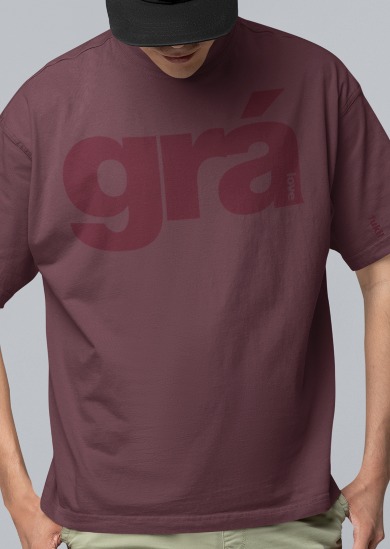 fukil grá t-shirt