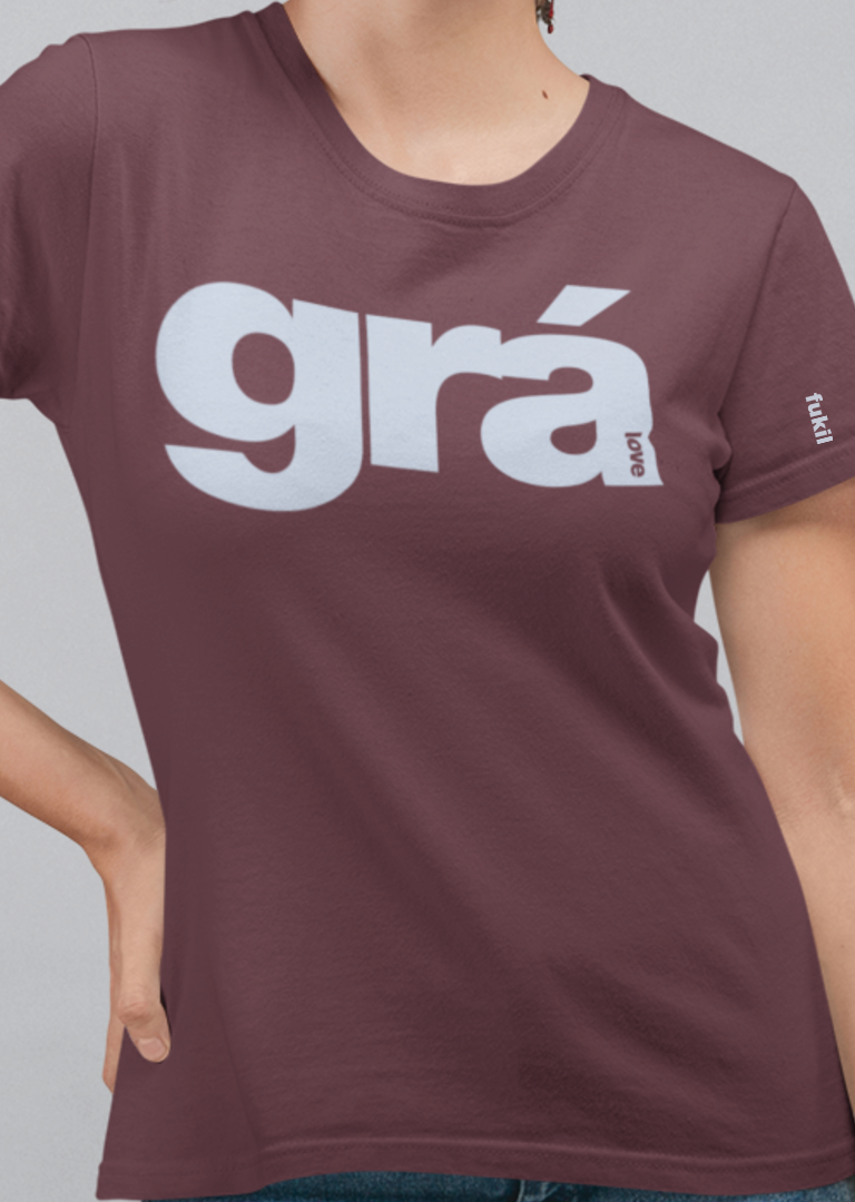 fukil grá t-shirt
