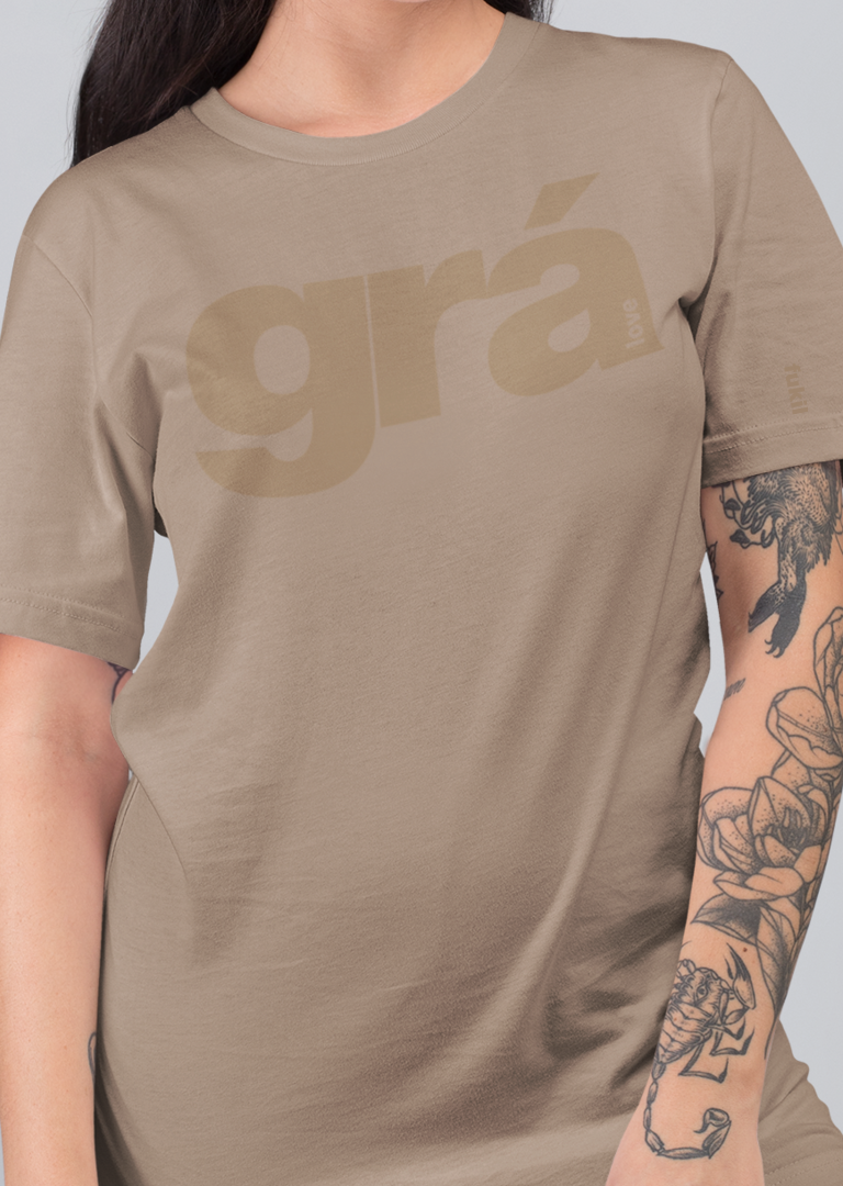 fukil grá t-shirt