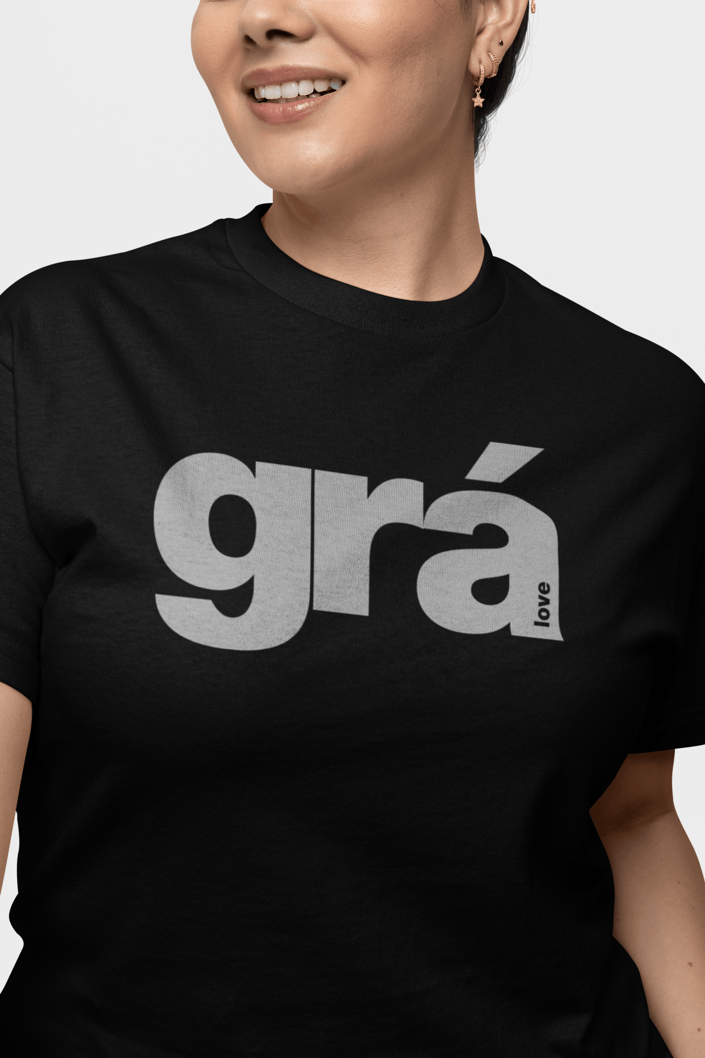 fukil grá t-shirt