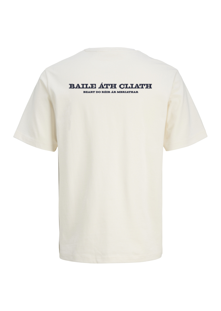 GANZEE Baile Átha Cliath centred crest bosca tee