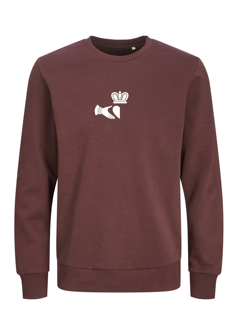 GANZEE split claddagh (right) sweatshirt