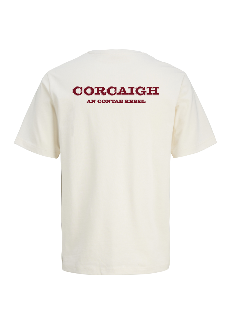 GANZEE Corcaigh centred crest bosca tee