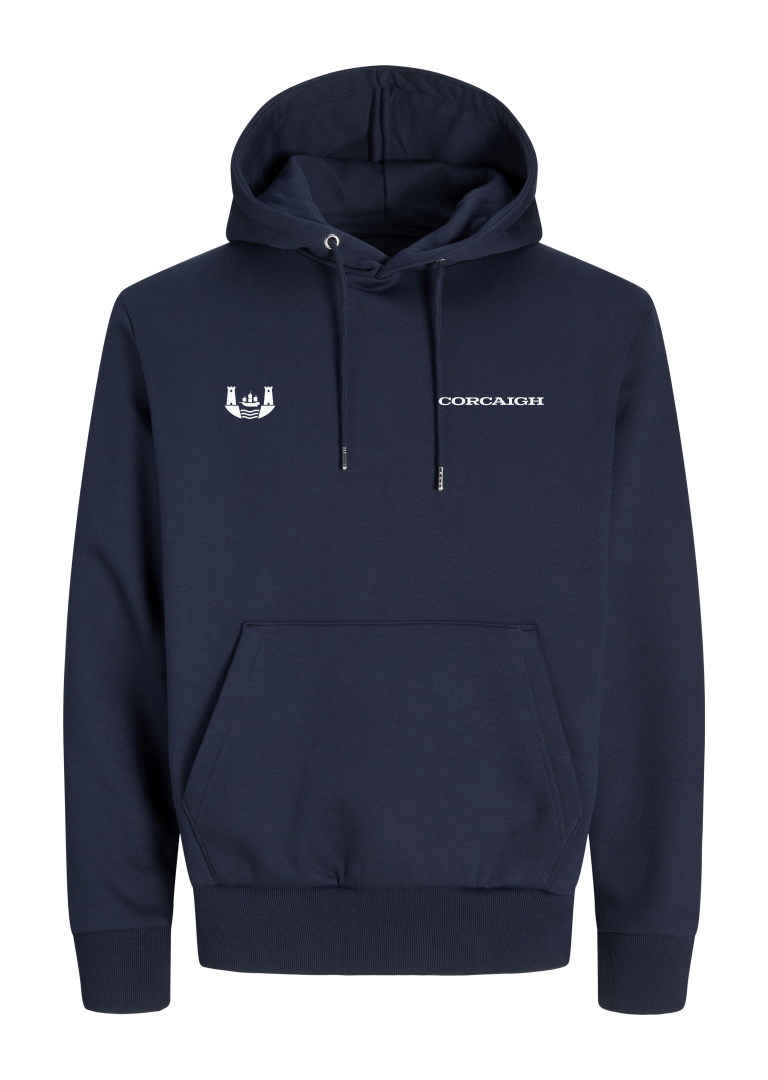 GANZEE Corcaigh side crest hoodie