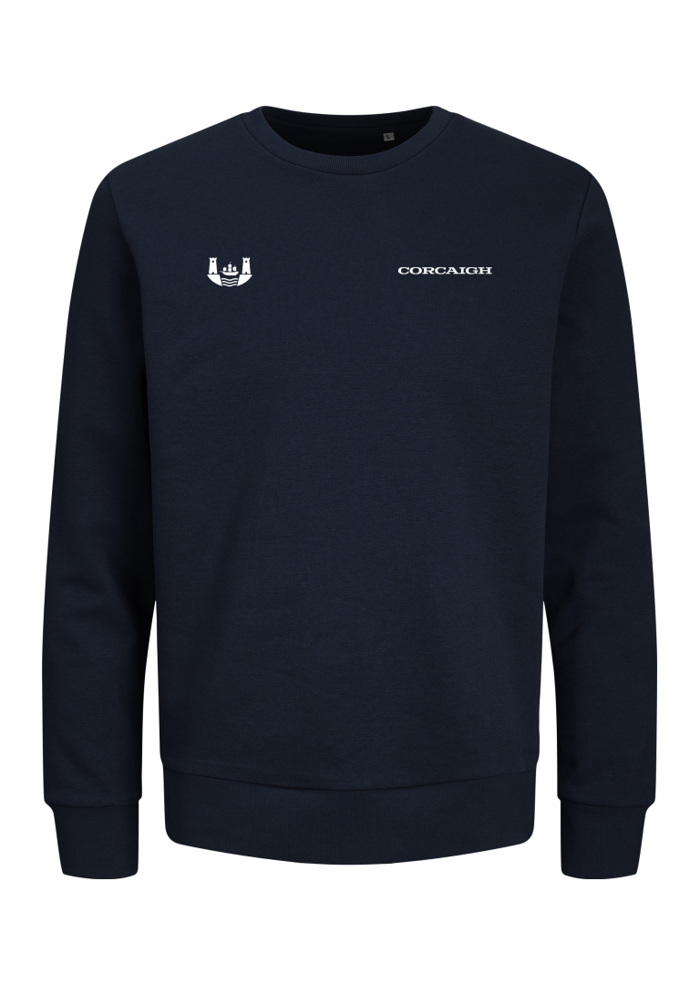 GANZEE Corcaigh side crest sweatshirt