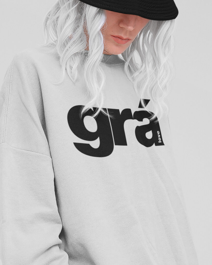 fukil grá sweatshirt