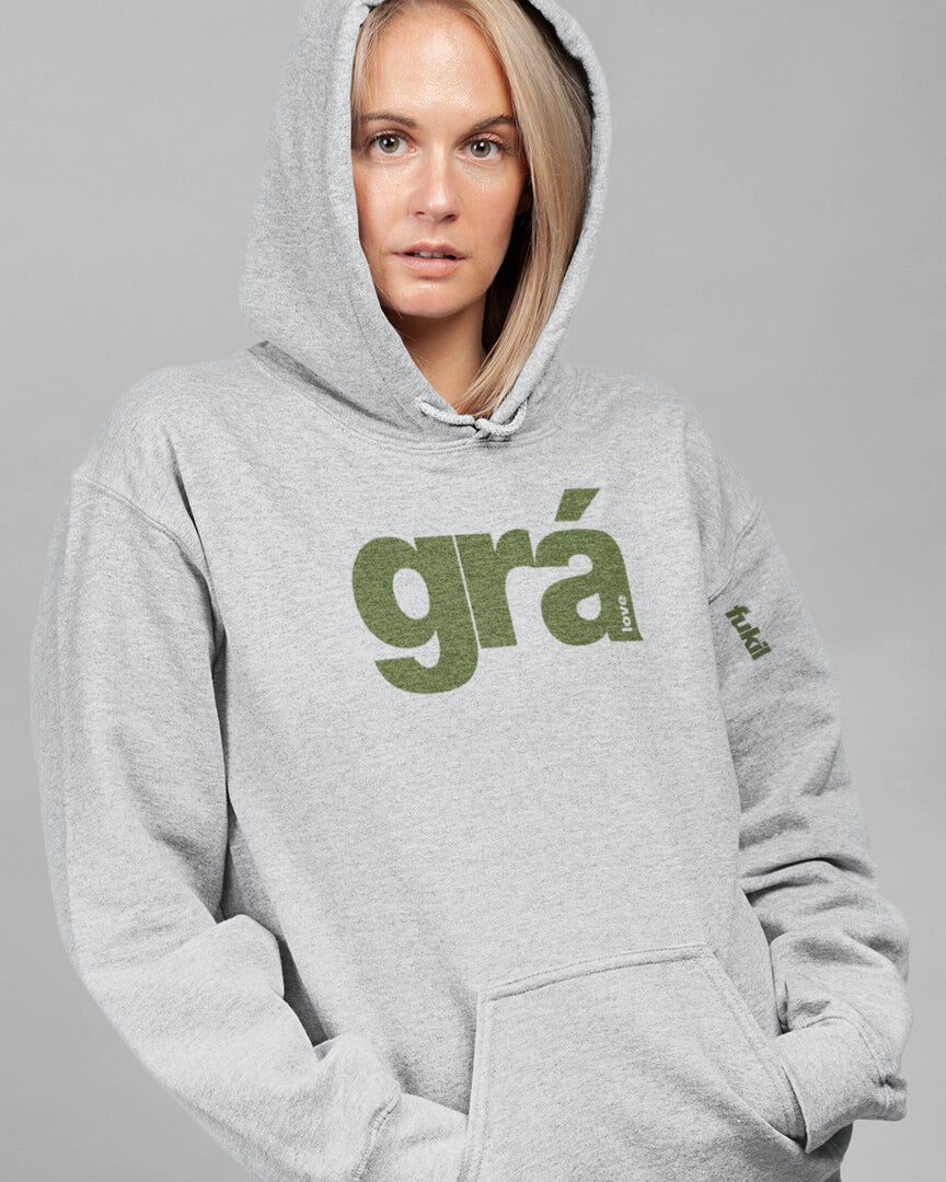 fukil grá hoodie