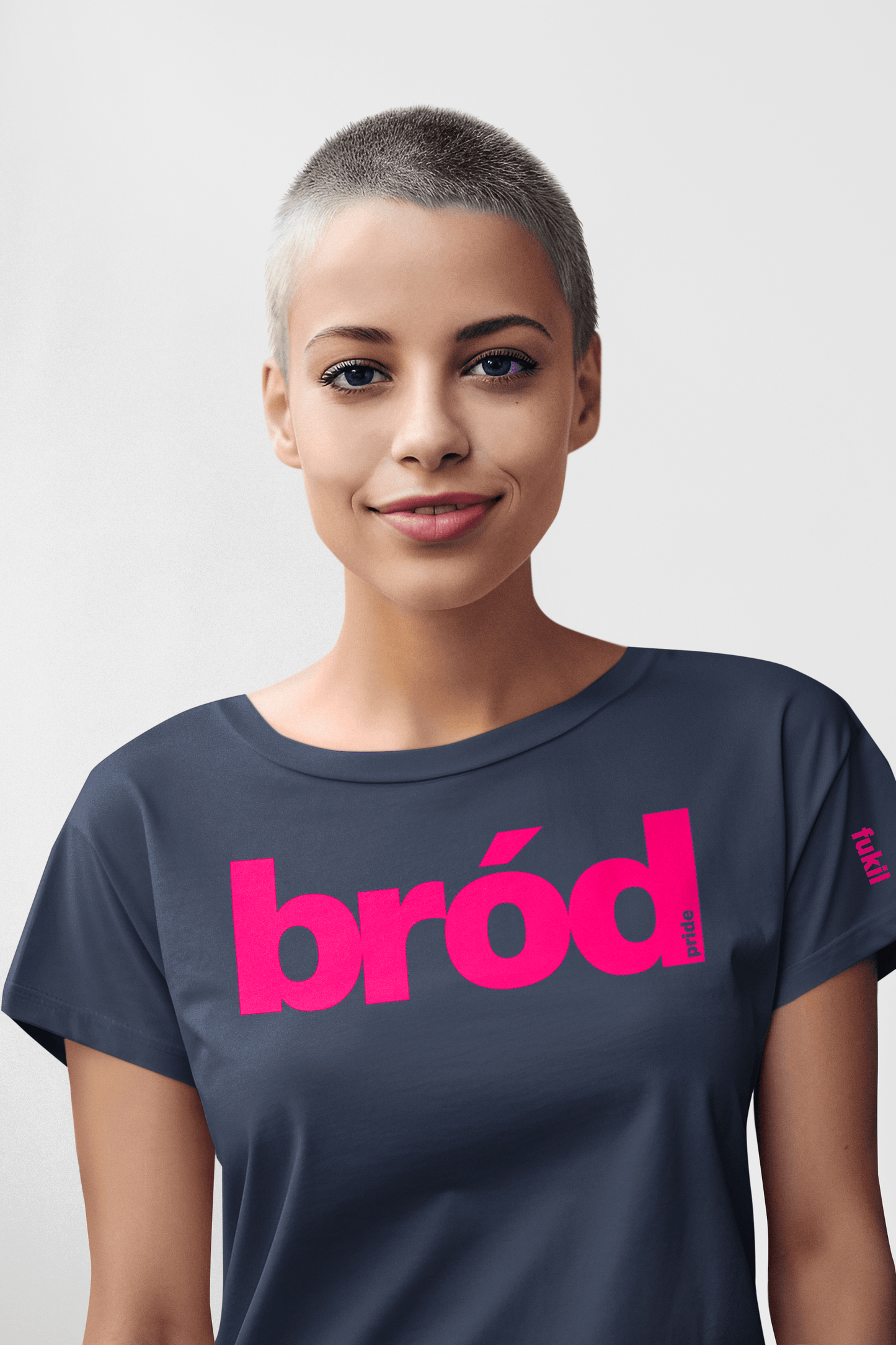 fukil bród t-shirt