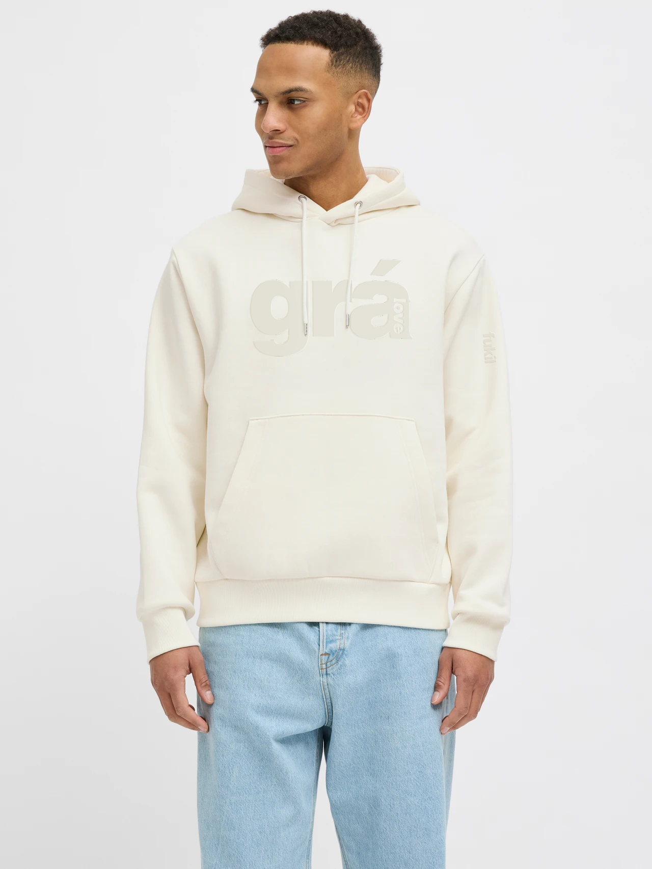 fukil grá hoodie