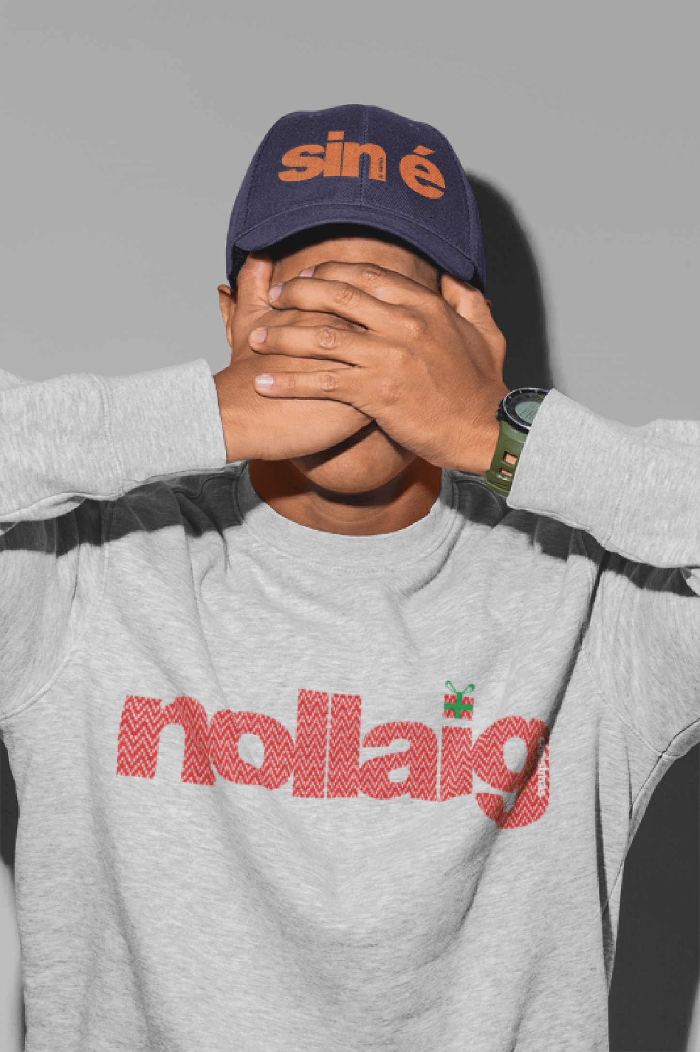 fukil nollaig present sweatshirt