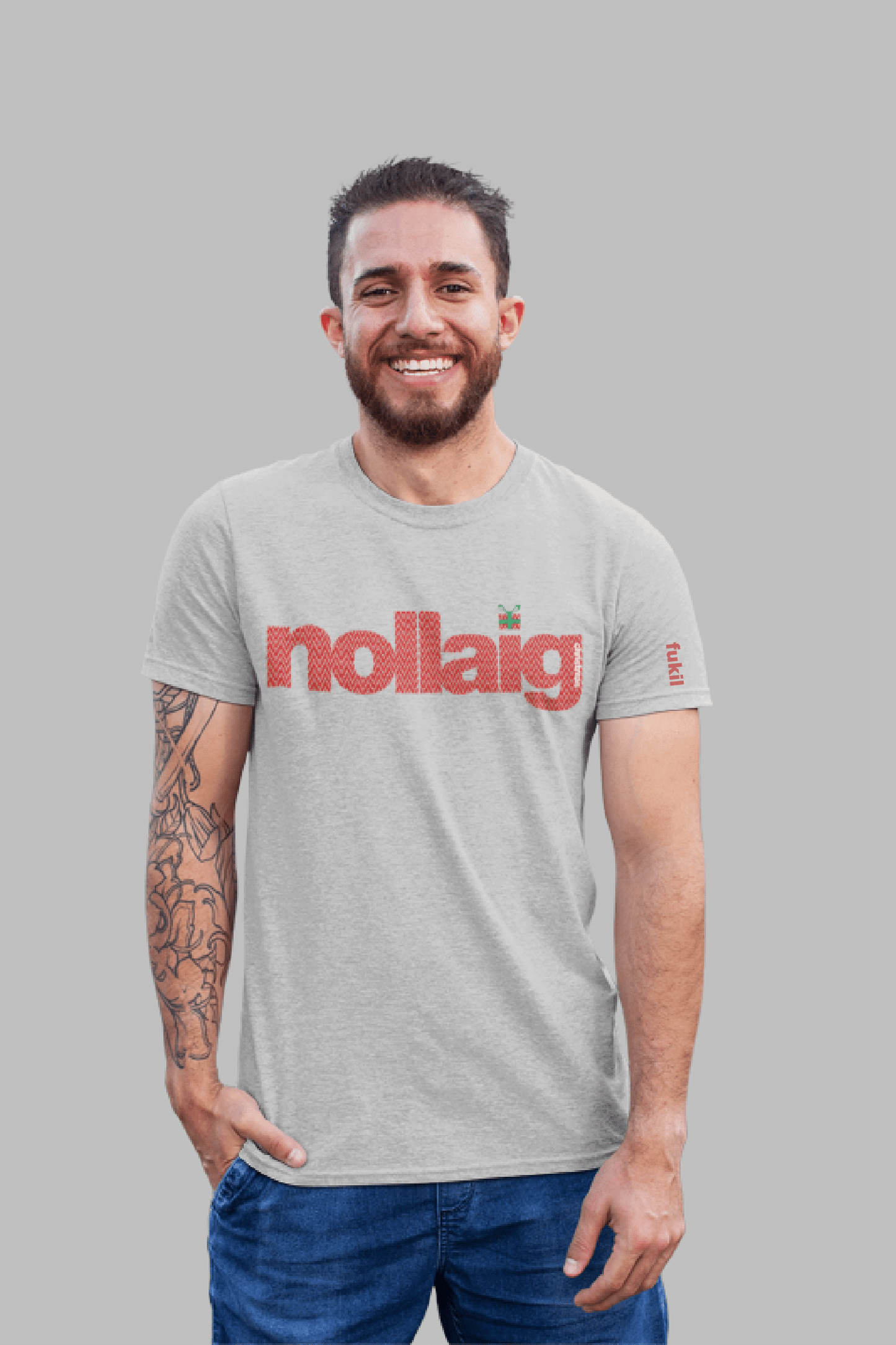 fukil nollaig present t-shirt