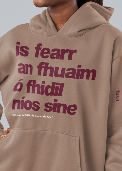 fukil fearr an fhuaim hoodie