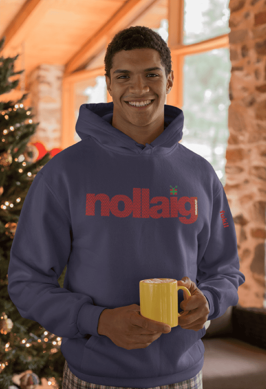 fukil nollaig present hoodie