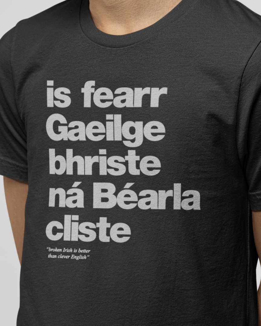 fukil Gaeilge bhriste tee