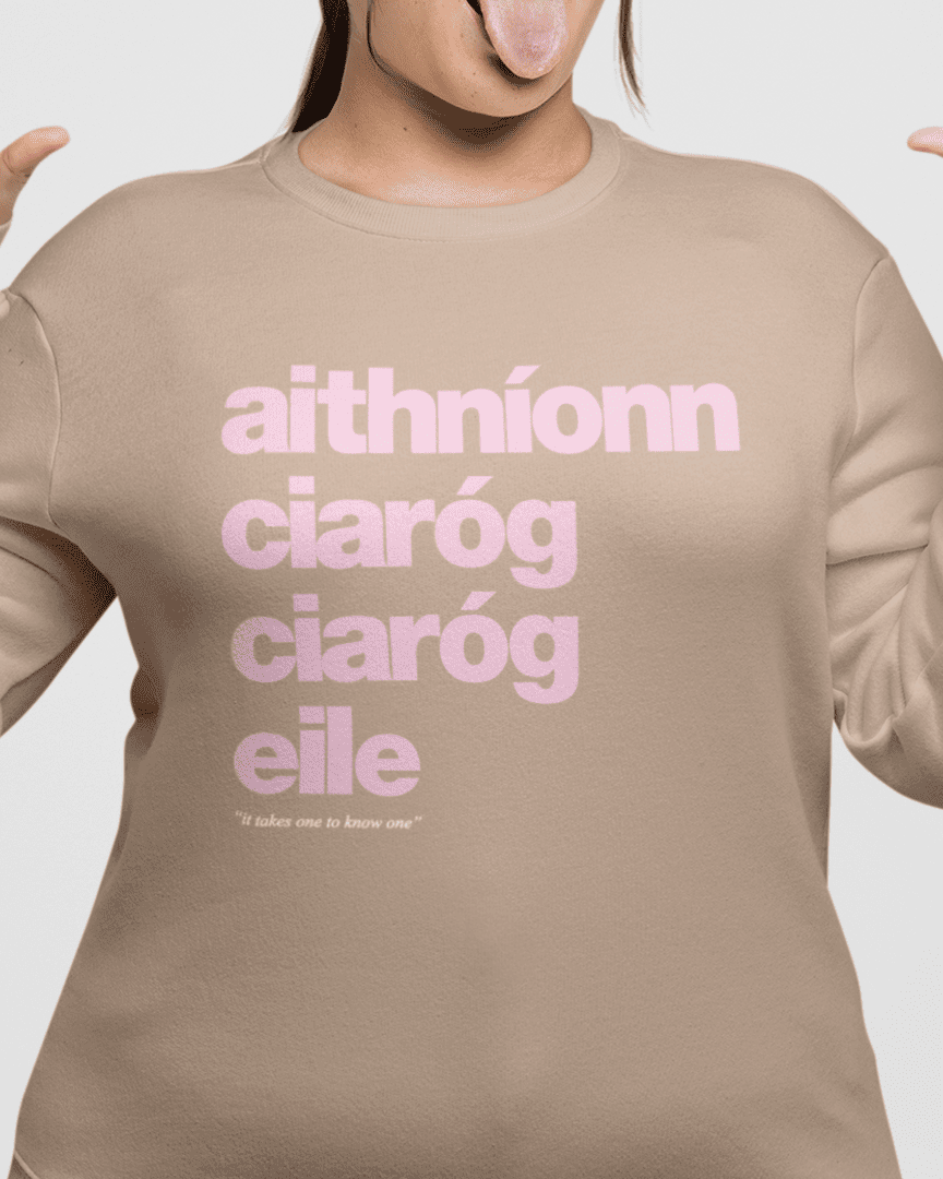 fukil aithníonn ciaróg sweatshirt