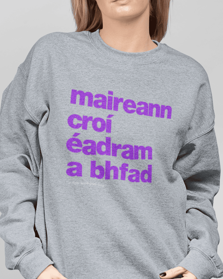 fukil maireann croí sweatshirt