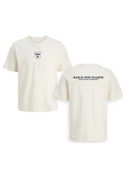 GANZEE Baile Átha Cliath centred crest bosca tee