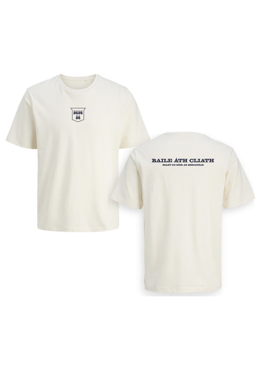 GANZEE Baile Átha Cliath centred crest bosca tee