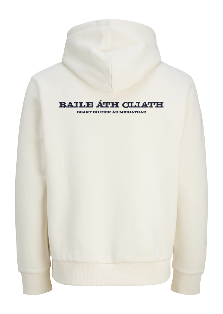 GANZEE Baile Átha Cliath centred crest hoodie