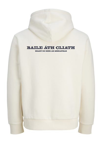 GANZEE Baile Átha Cliath centred crest hoodie