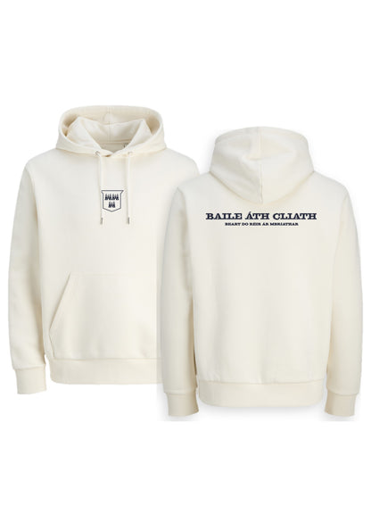 GANZEE Baile Átha Cliath centred crest hoodie