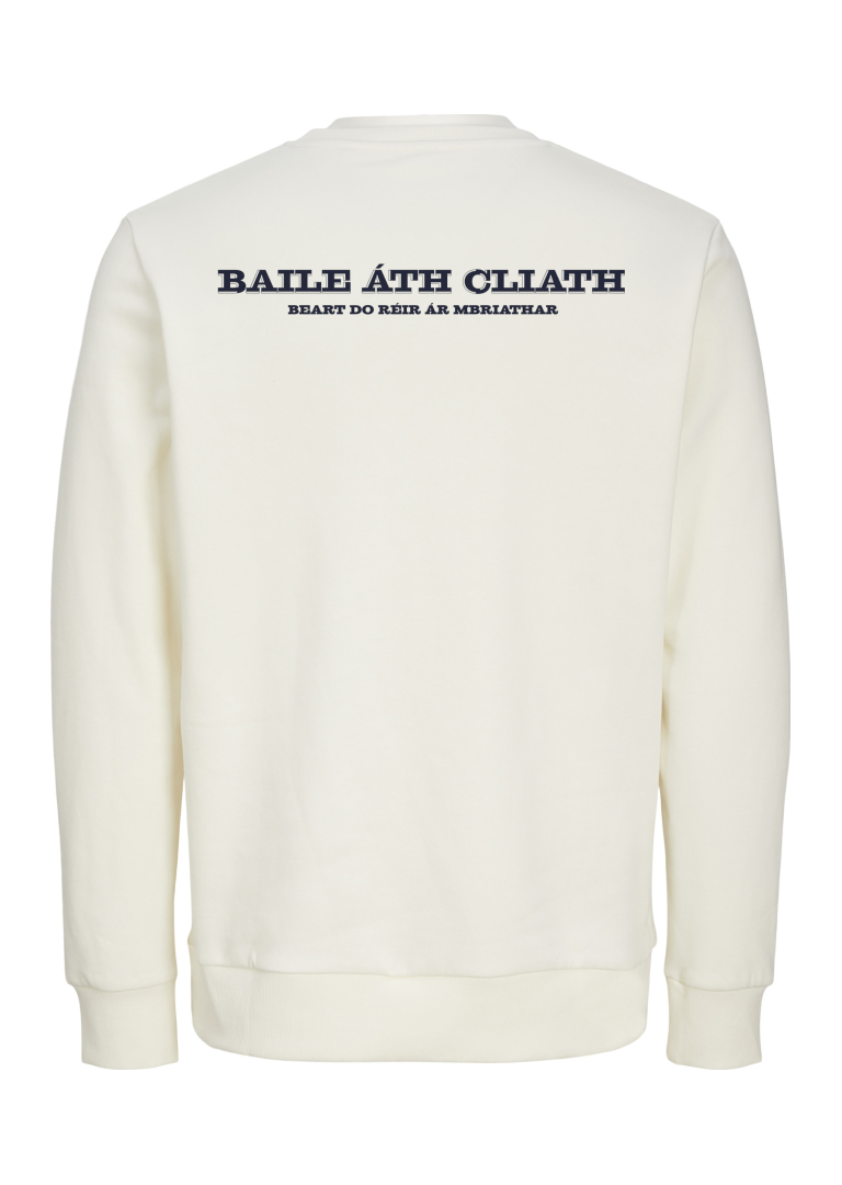 GANZEE Baile Átha Cliath centred crest sweatshirt