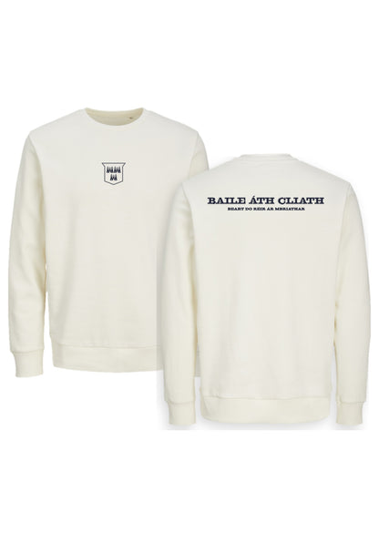 GANZEE Baile Átha Cliath centred crest sweatshirt