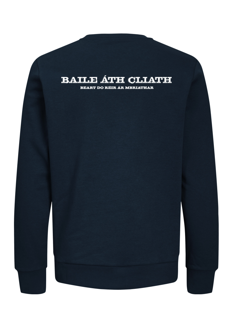 GANZEE Baile Átha Cliath centred crest sweatshirt