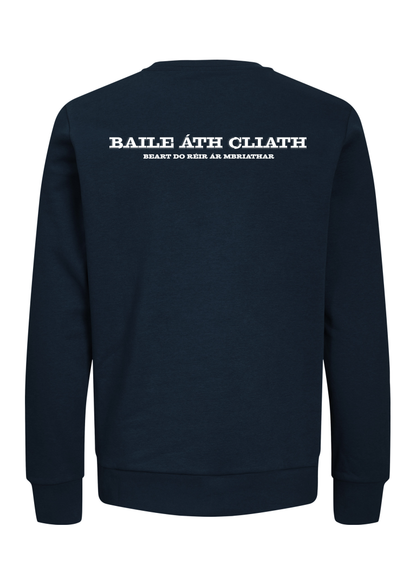 GANZEE Baile Átha Cliath centred crest sweatshirt
