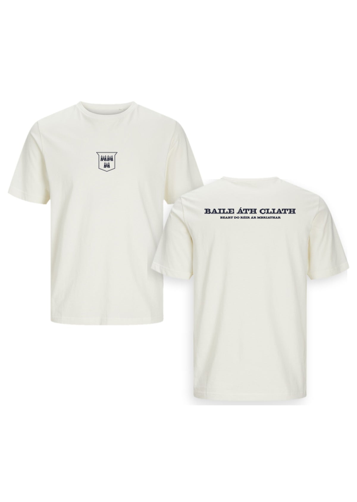 GANZEE Baile Átha Cliath centred crest t-shirt