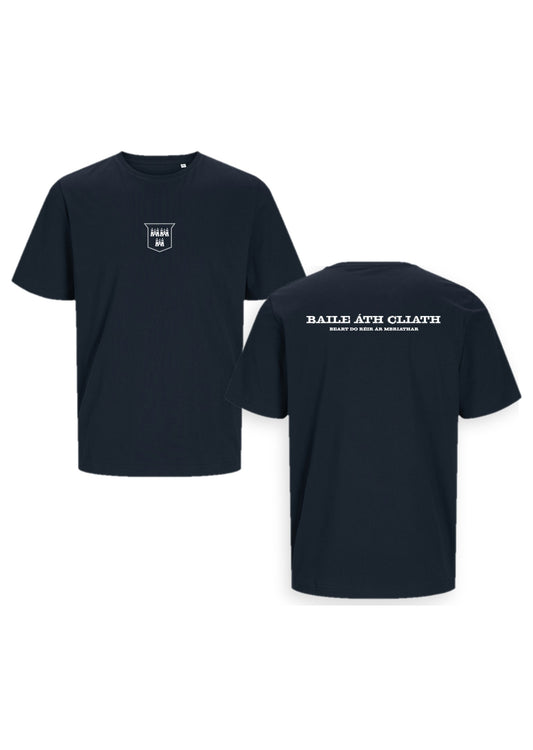 GANZEE Baile Átha Cliath centred crest t-shirt