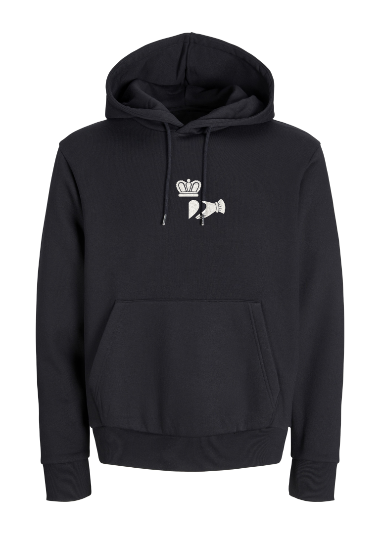GANZEE split claddagh (left) hoodie
