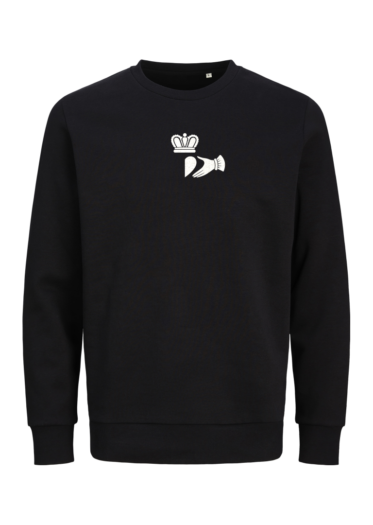 GANZEE split claddagh (left) sweatshirt