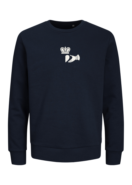 GANZEE split claddagh (left) sweatshirt