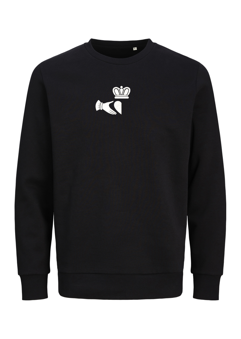 GANZEE split claddagh (right) sweatshirt
