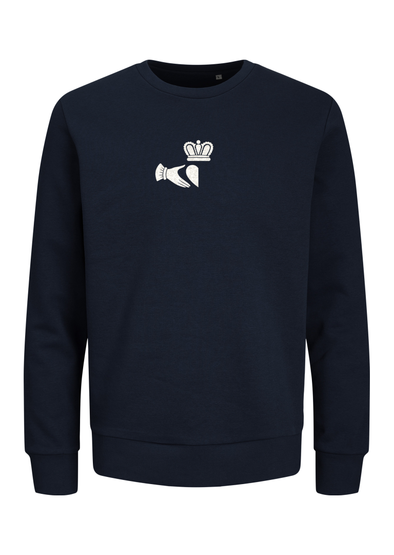 GANZEE split claddagh (right) sweatshirt