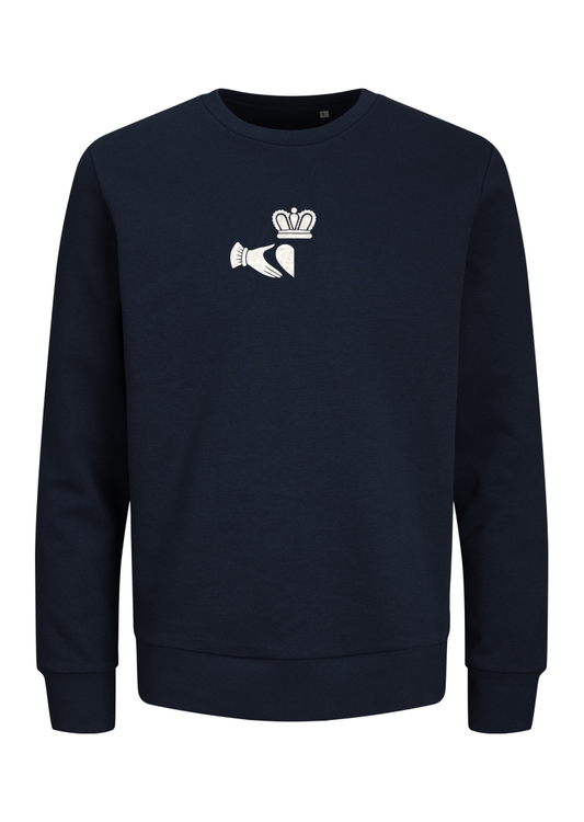 GANZEE split claddagh (right) sweatshirt