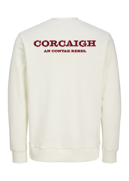 GANZEE Corcaigh centred crest sweatshirt